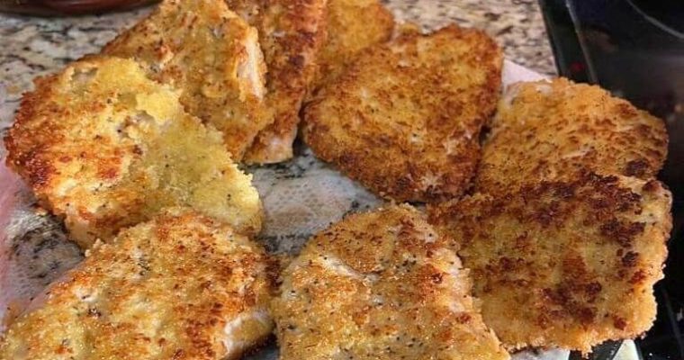 Parmesan Crusted Pork Chops