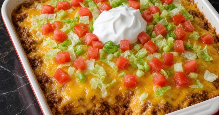 TACO CASSEROLE