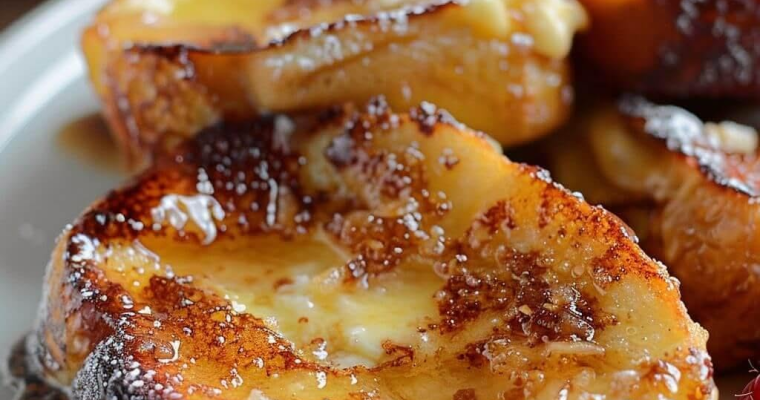 Overnight Creme Brulee French Toast