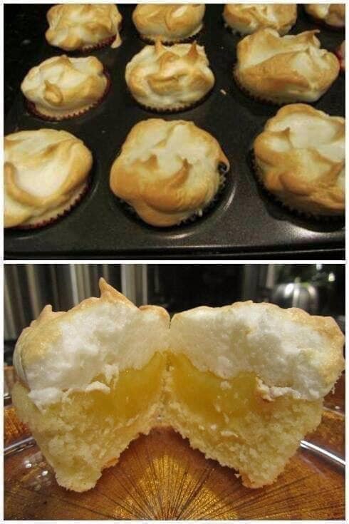 LEMON MERINGUE PIE CUPCAKES