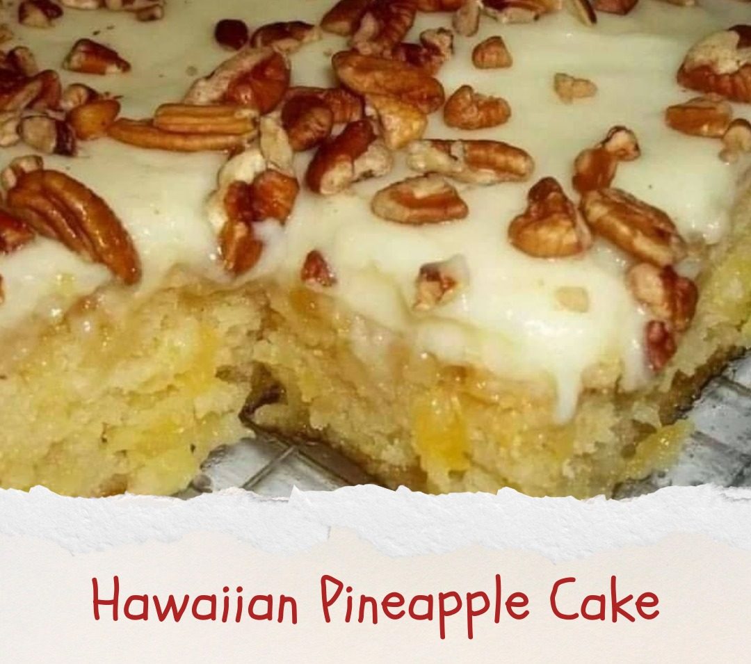 HAWAIIAN PINEAPPLE CAKE