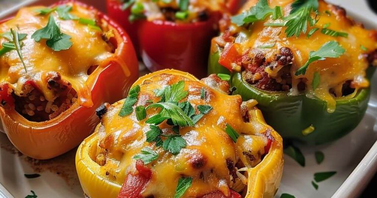 Homestyle Stuffed Bell Peppers