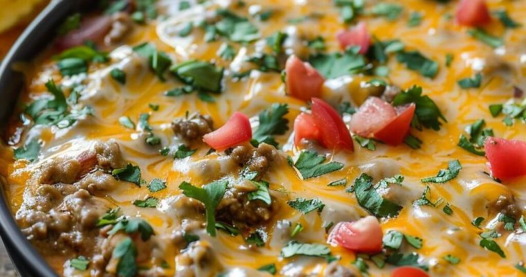 Slow Cooker Hamburger Dip