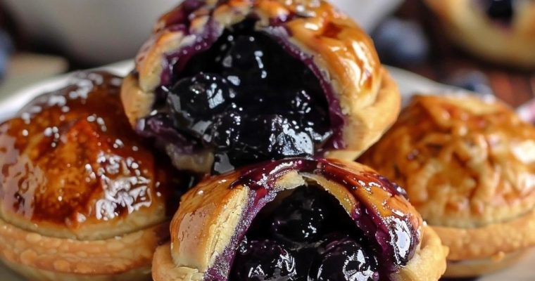 Blueberry Pie Bombs