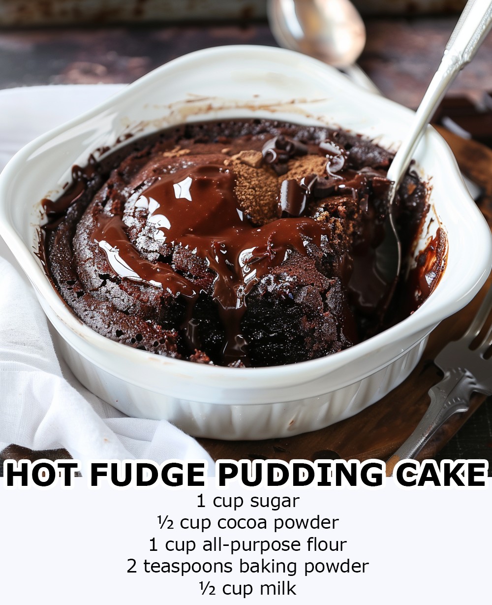 HOT FUDGE PUDDING CAKE