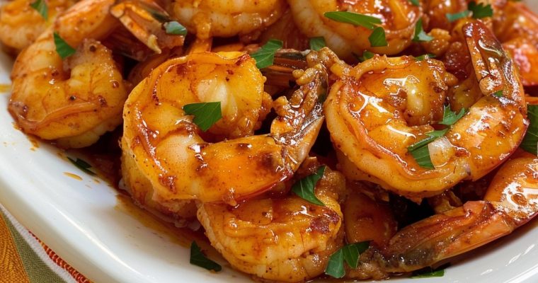 Baked Honey Cajun Shrimp