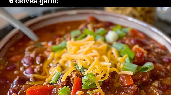 The Best Homemade Chili