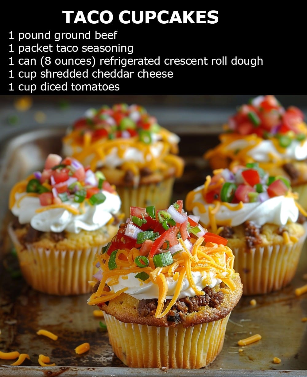 Taco Cupcakes