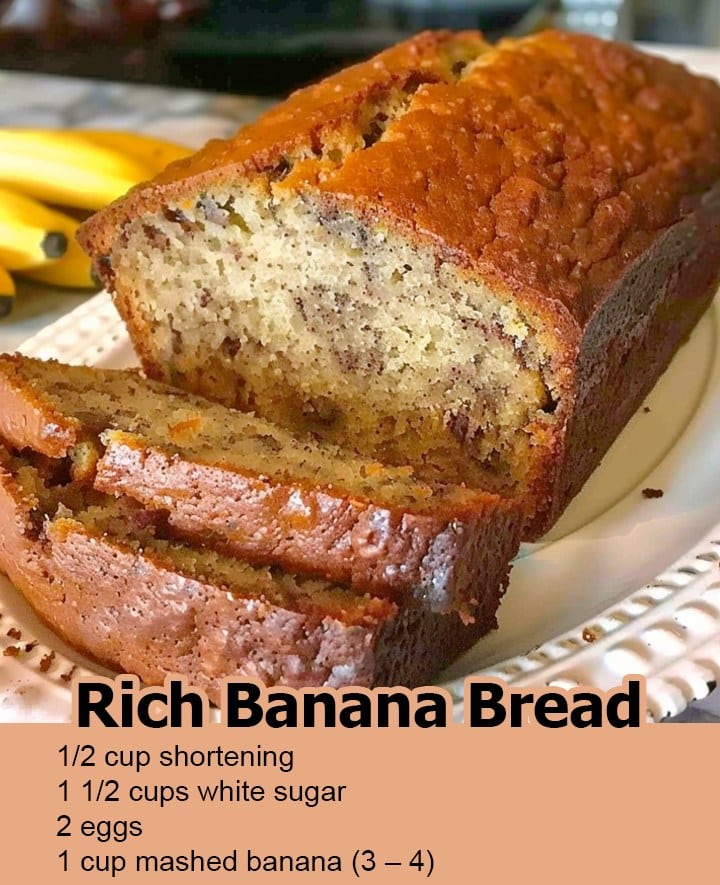 Rich Banana Bread