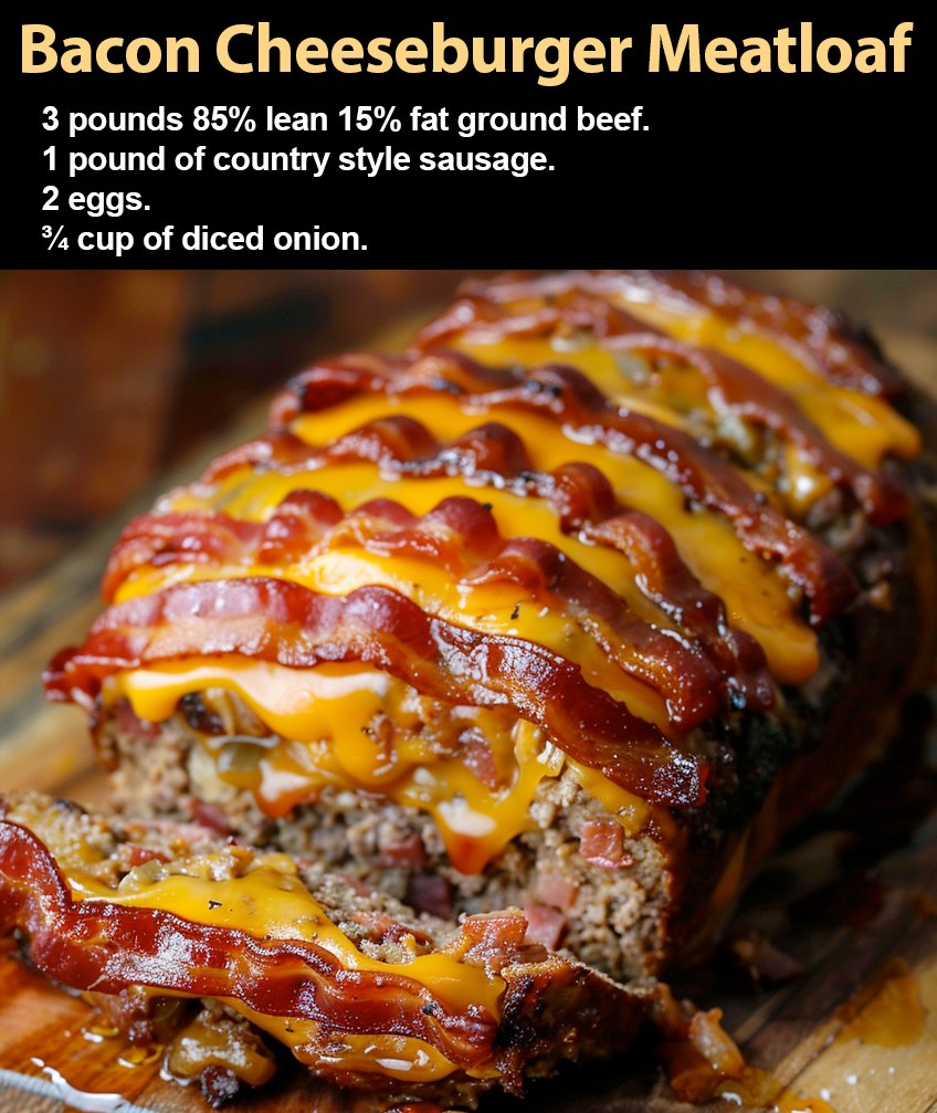 Bacon Cheeseburger Meatloaf