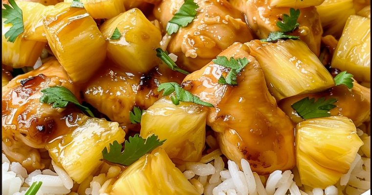 Pineapple Chicken and Rice