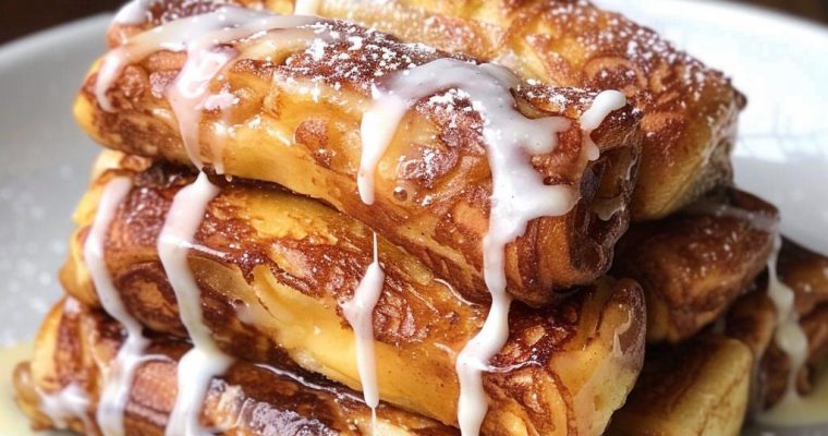 Cinnamon Roll French Toast Rolls