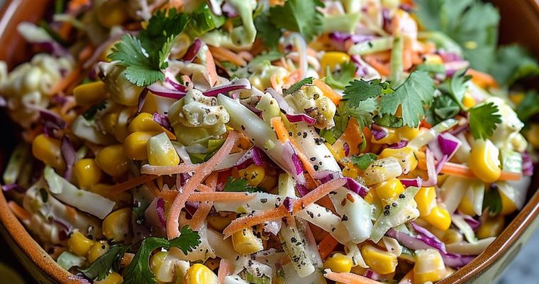 Mexican Street Corn Coleslaw