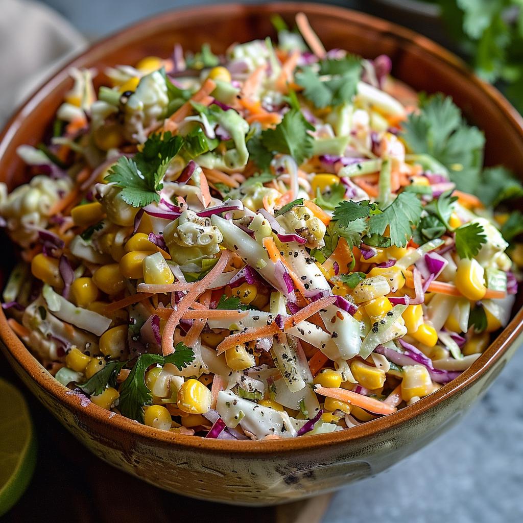 Mexican Street Corn Coleslaw