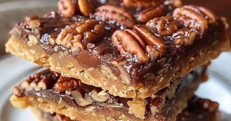 Pecan Turtle Bars