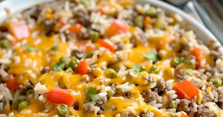 Hamburger Rice Casserole