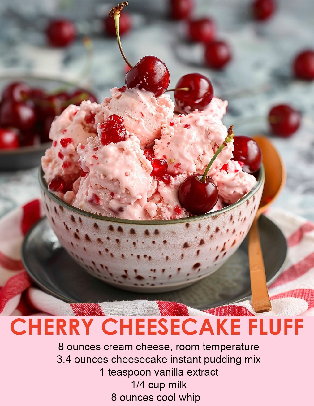 Cherry Cheesecake Fluff