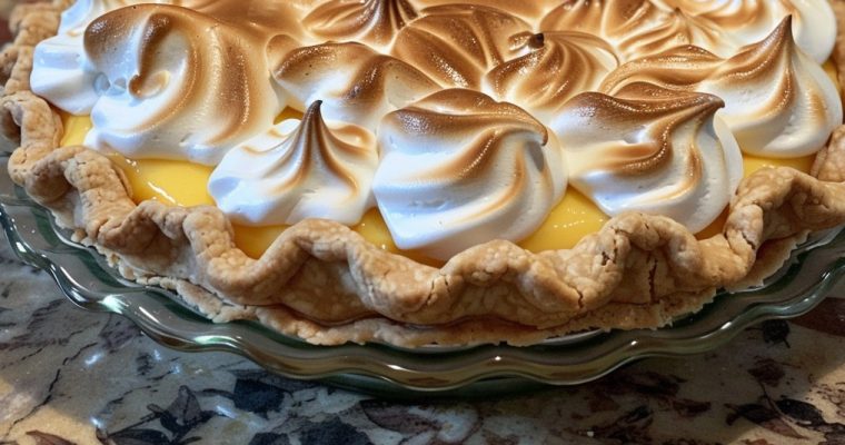 Homemade Lemon Meringue Pie