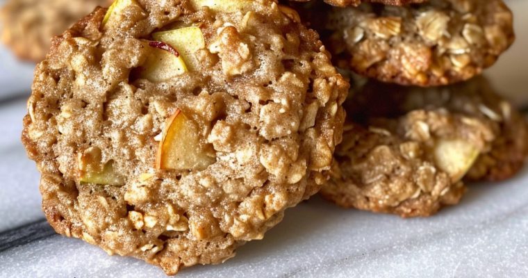 Apple Oatmeal Cookies