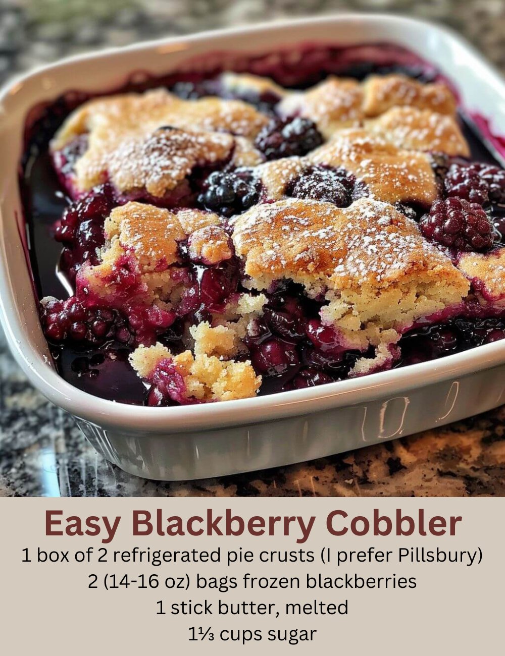 Blackberry Cobbler