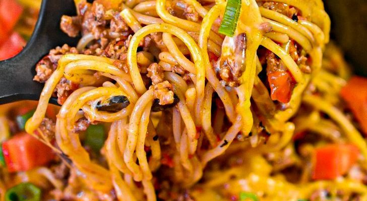 TACO SPAGHETTI TO DIE FOR