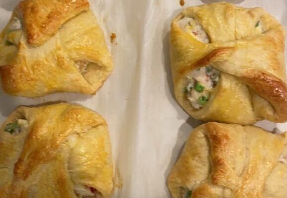 CREAM CHEESE CHICKEN CROISSANTS