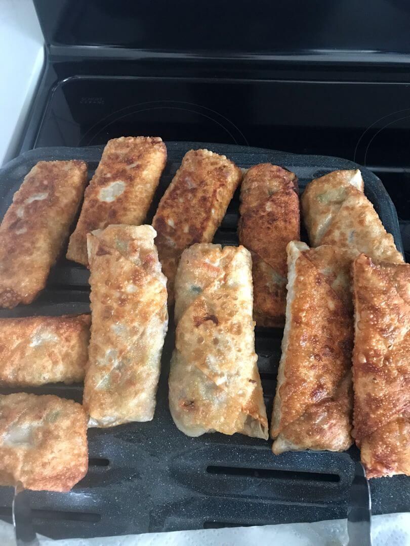 HOMEMADE EGG ROLLS