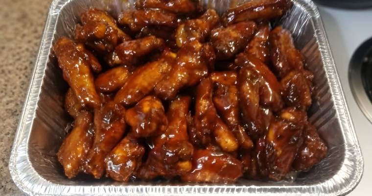 3 INGREDIENT CROCKPOT BBQ WINGS
