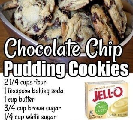 CHOCOLATE CHIP PUDDING COOKIES