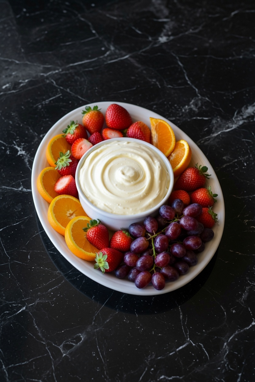 THE BEST FRUIT DIP EVER