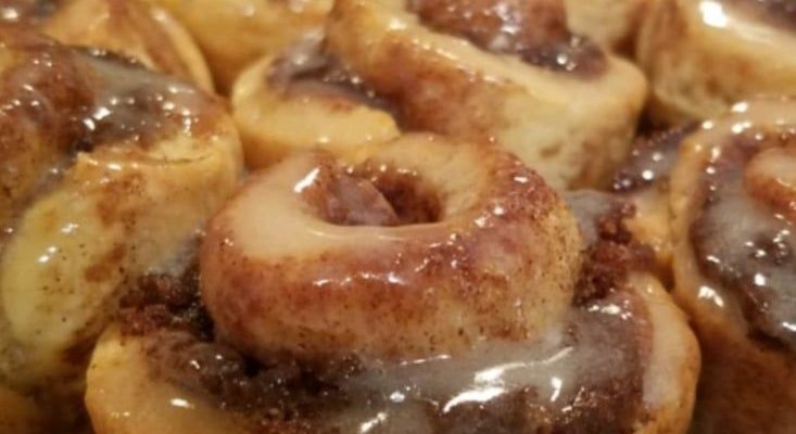 NO YEAST CINNAMON ROLLS