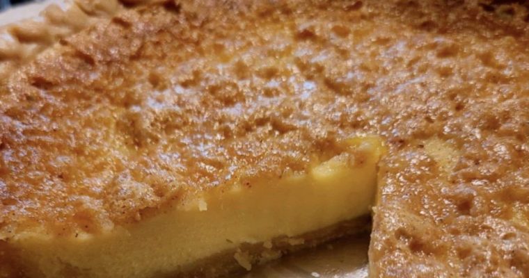 COCONUT CUSTARD PIE