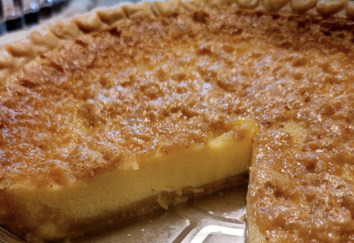 COCONUT CUSTARD PIE