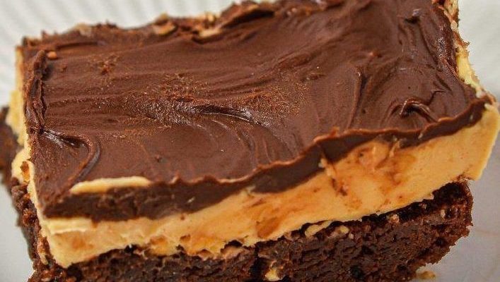 LAZY BUCKEYE BROWNIES