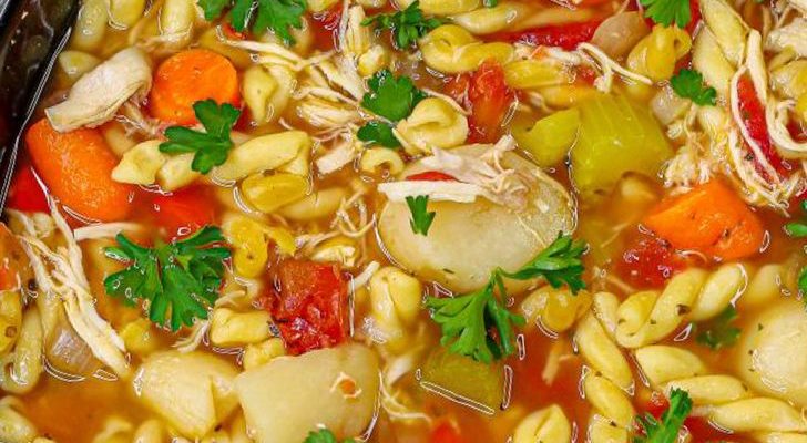 Sicilian Chicken Soup