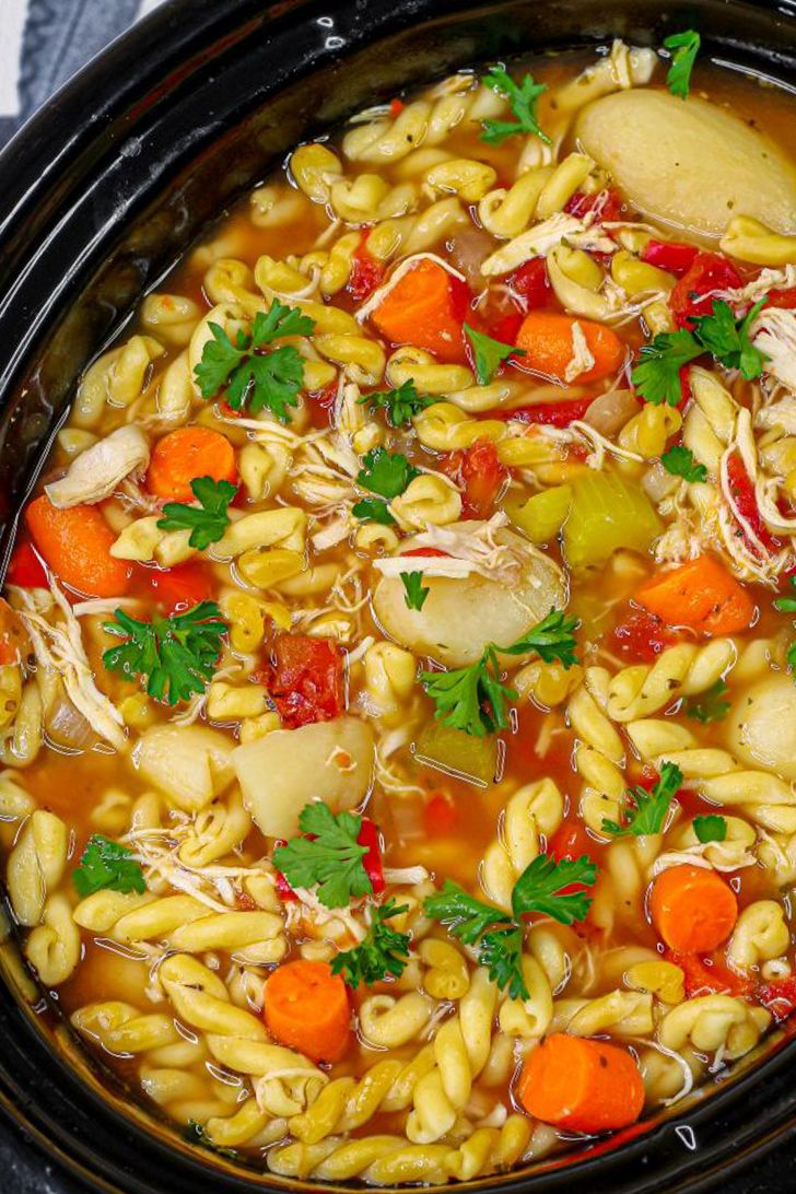 Sicilian Chicken Soup