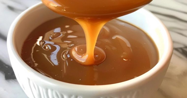 Slow Cooker Sweetened Condensed Milk Caramel