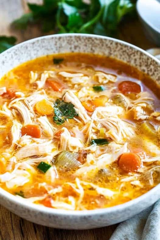 Sicilian Chicken Soup
