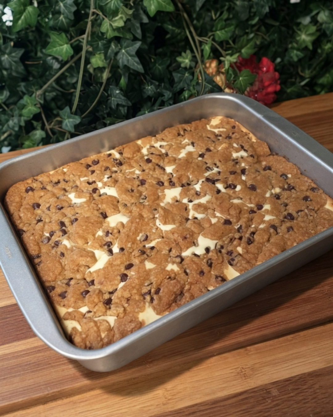 Chocolate Chip Cookie Dough Cheesecake