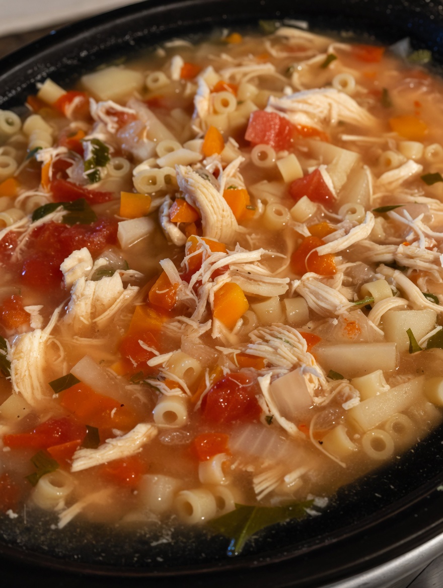 Sicilian Chicken Soup