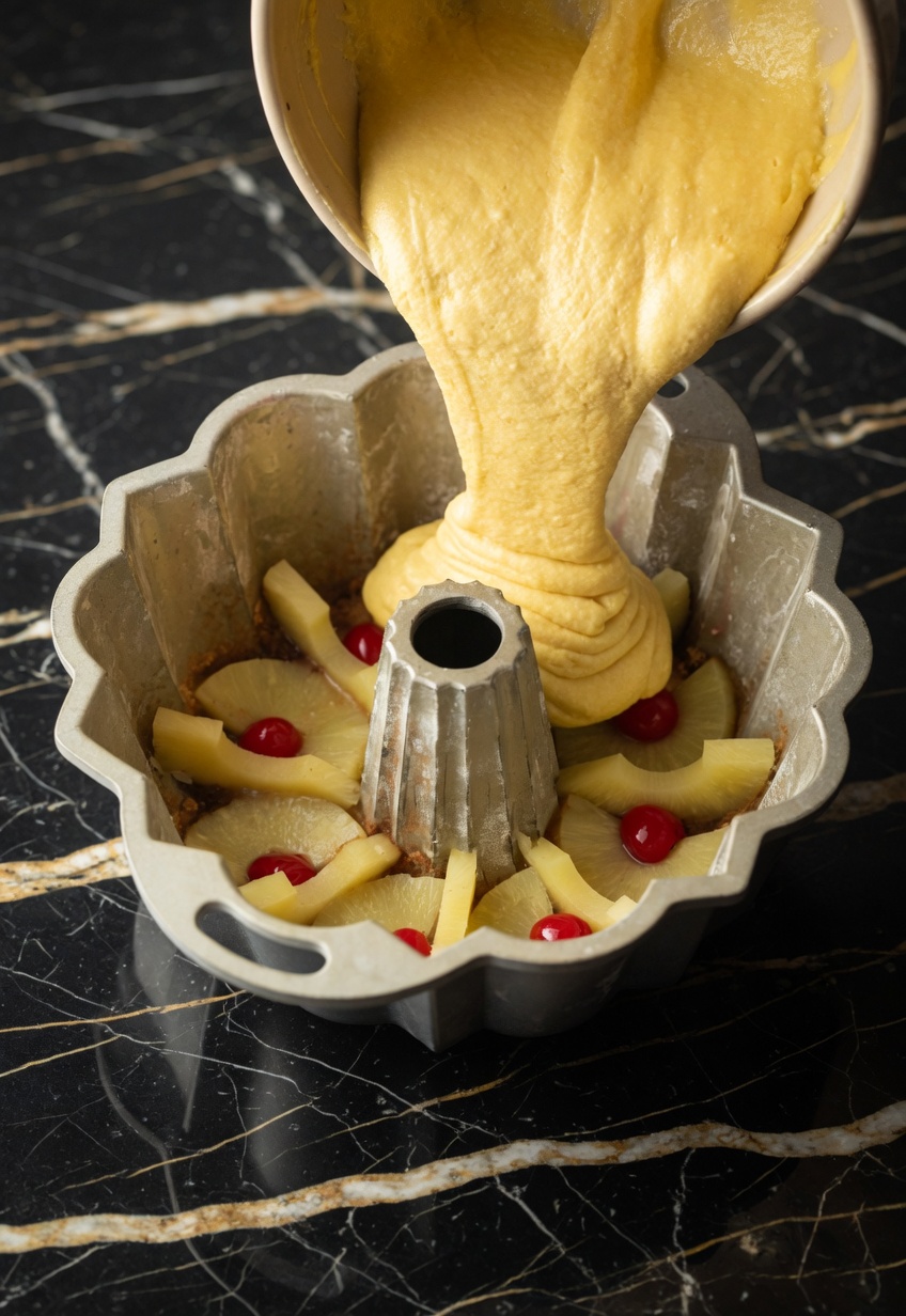 Pineapple Upside-Down Bundt Cake
