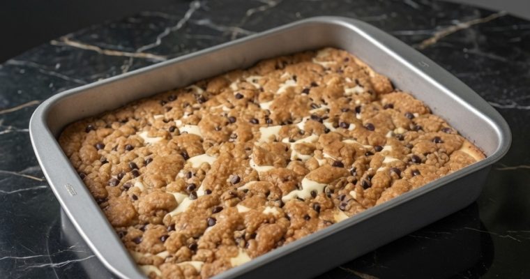 Chocolate Chip Cookie Dough Cheesecake