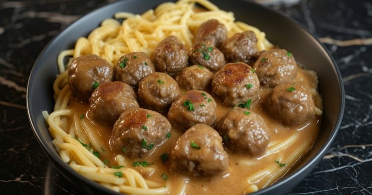 Salisbury Steak Meatballs