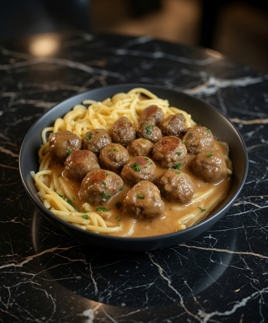 Salisbury Steak Meatballs