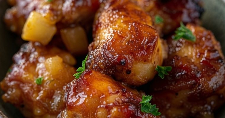 Sweet Hawaiian Crockpot Chicken