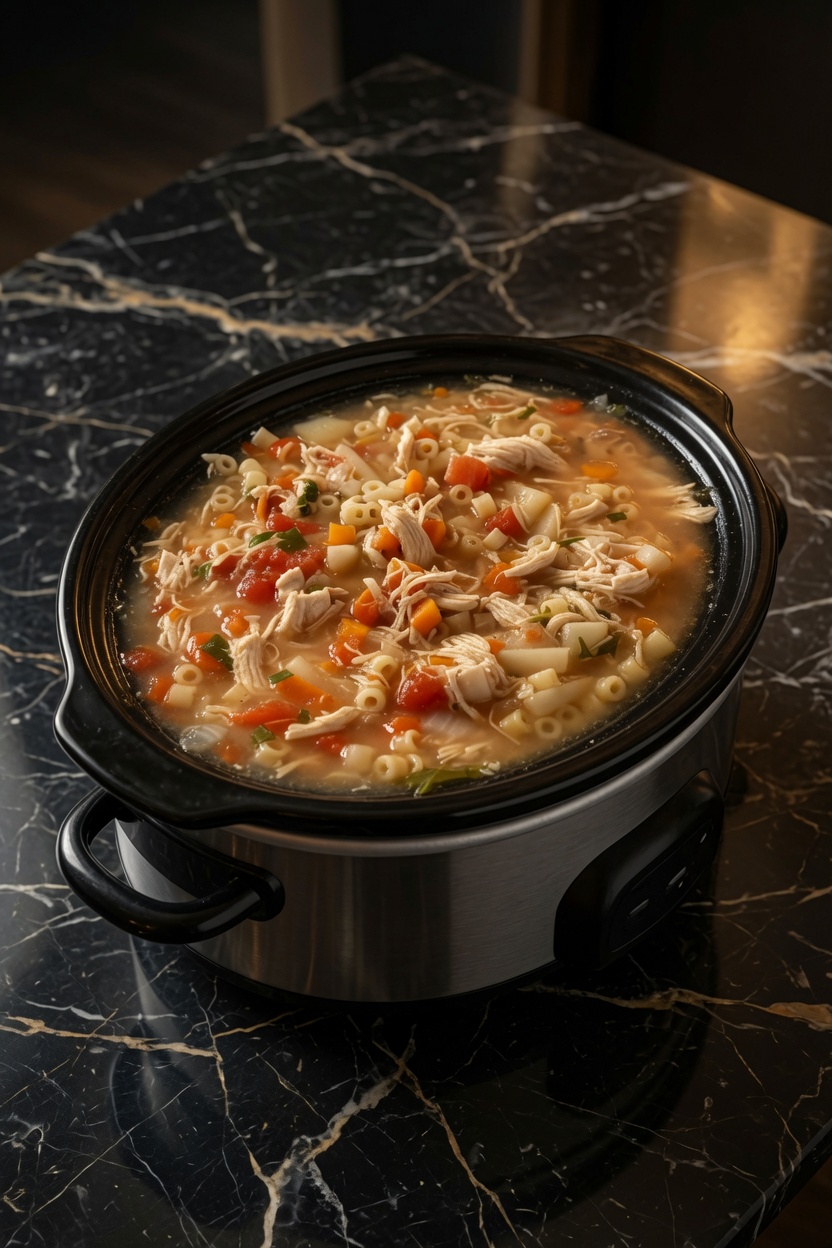 Sicilian Chicken Soup