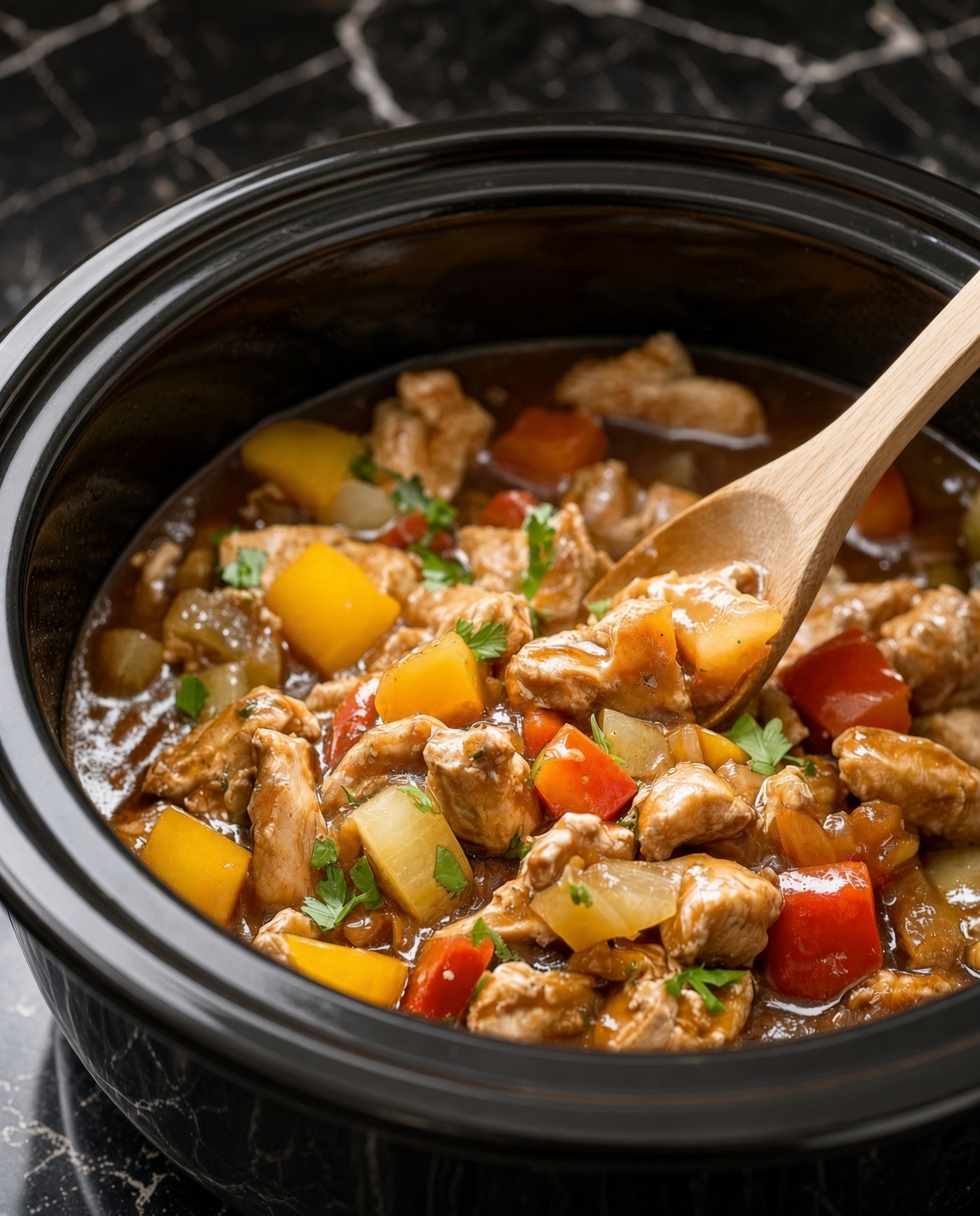Sweet Hawaiian Crockpot Chicken