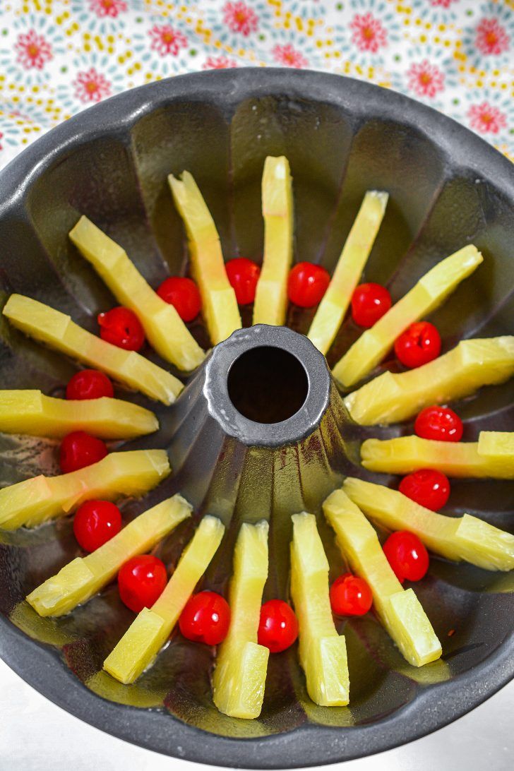 Pineapple Upside-Down Bundt Cake