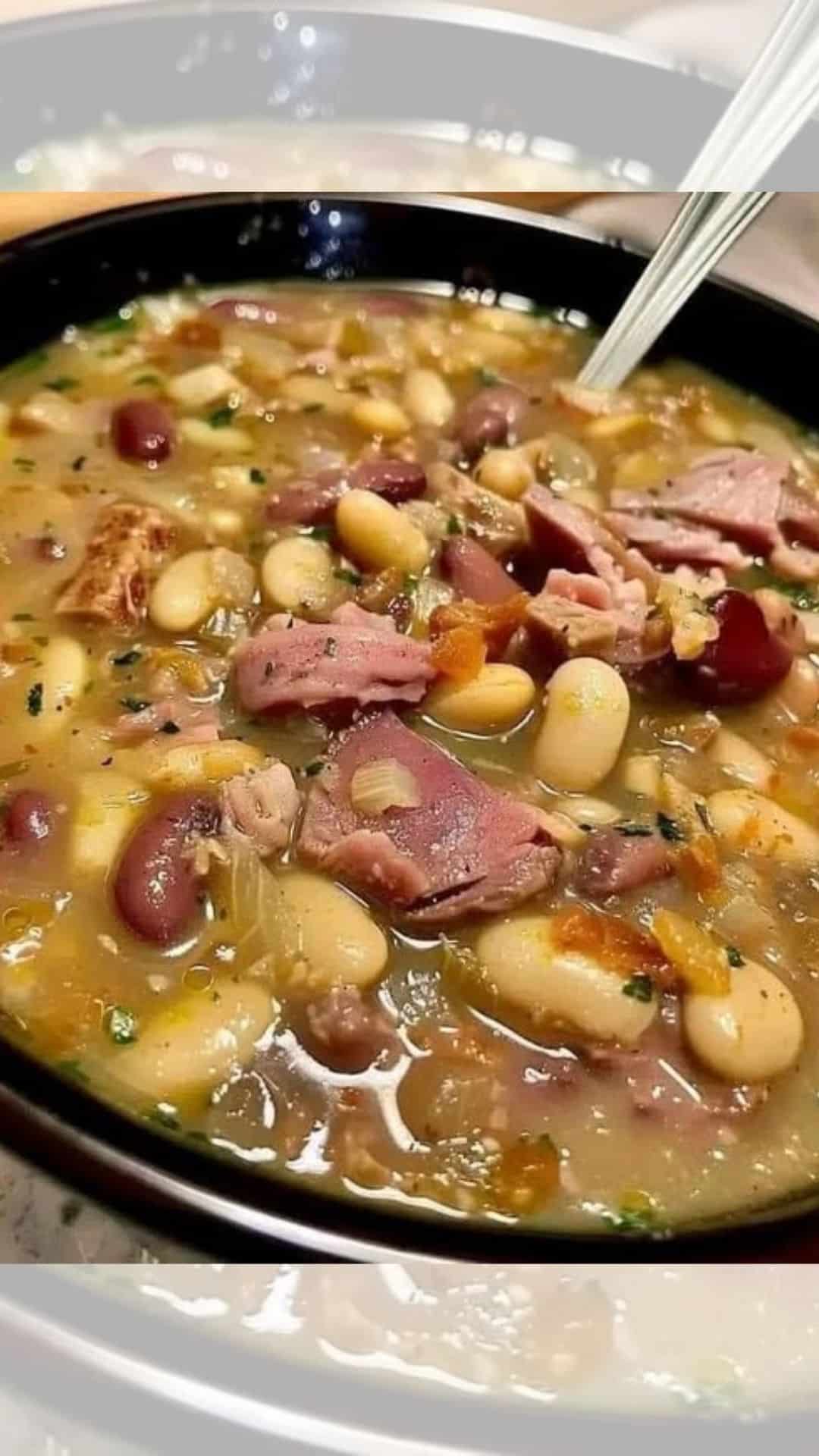 White Beans and Ham Hock Soup