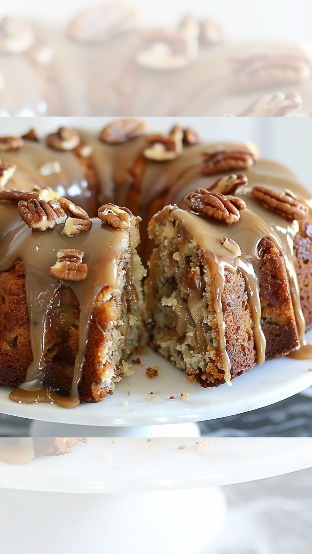 APPLE PECAN CAKE